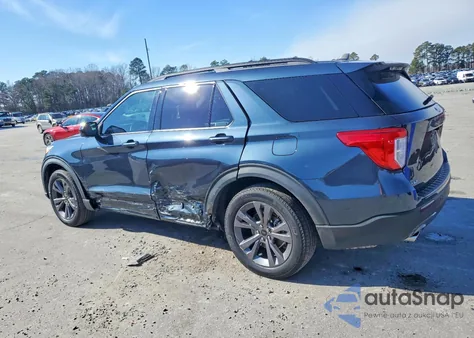 2023 Ford Explorer Xlt z USA, uszkodzony, nr VIN 1FMSK7DH8PGC43306